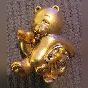 Signed Danecraft Vintage Honey Bear Pin Brooch